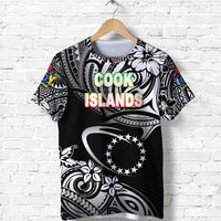 Cook Islands Rugby T Shirt Unique Vibes Black Unisex Black - Polynesian Pride