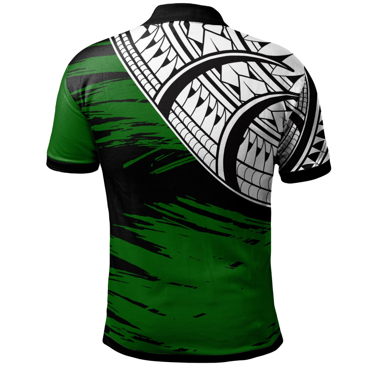Cook Islands Custom Polo Shirt Cook Islands Flag Style With Claw Pattern - Polynesian Pride