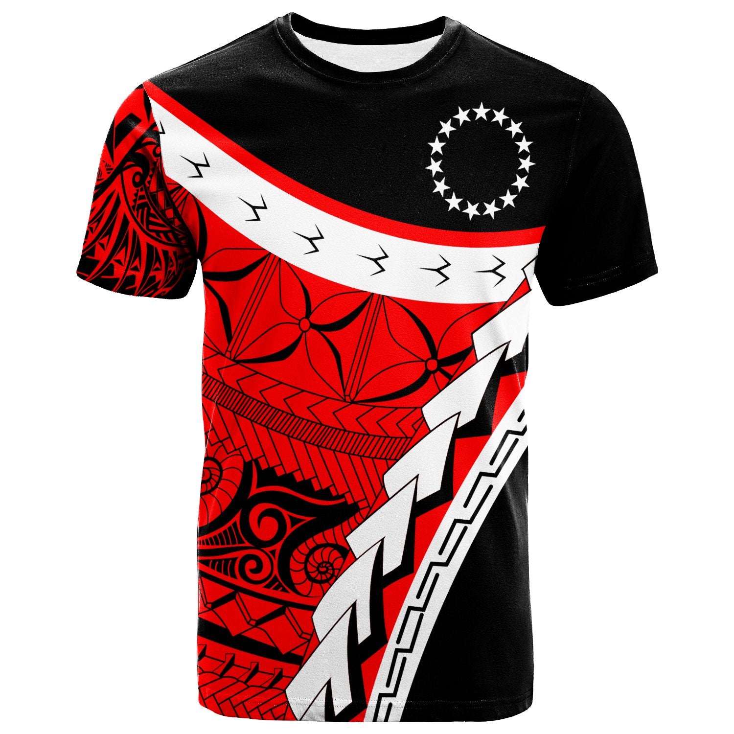 Cook Islands Custom Islands T Shirt Proud of Cook Islands Unisex Red - Polynesian Pride