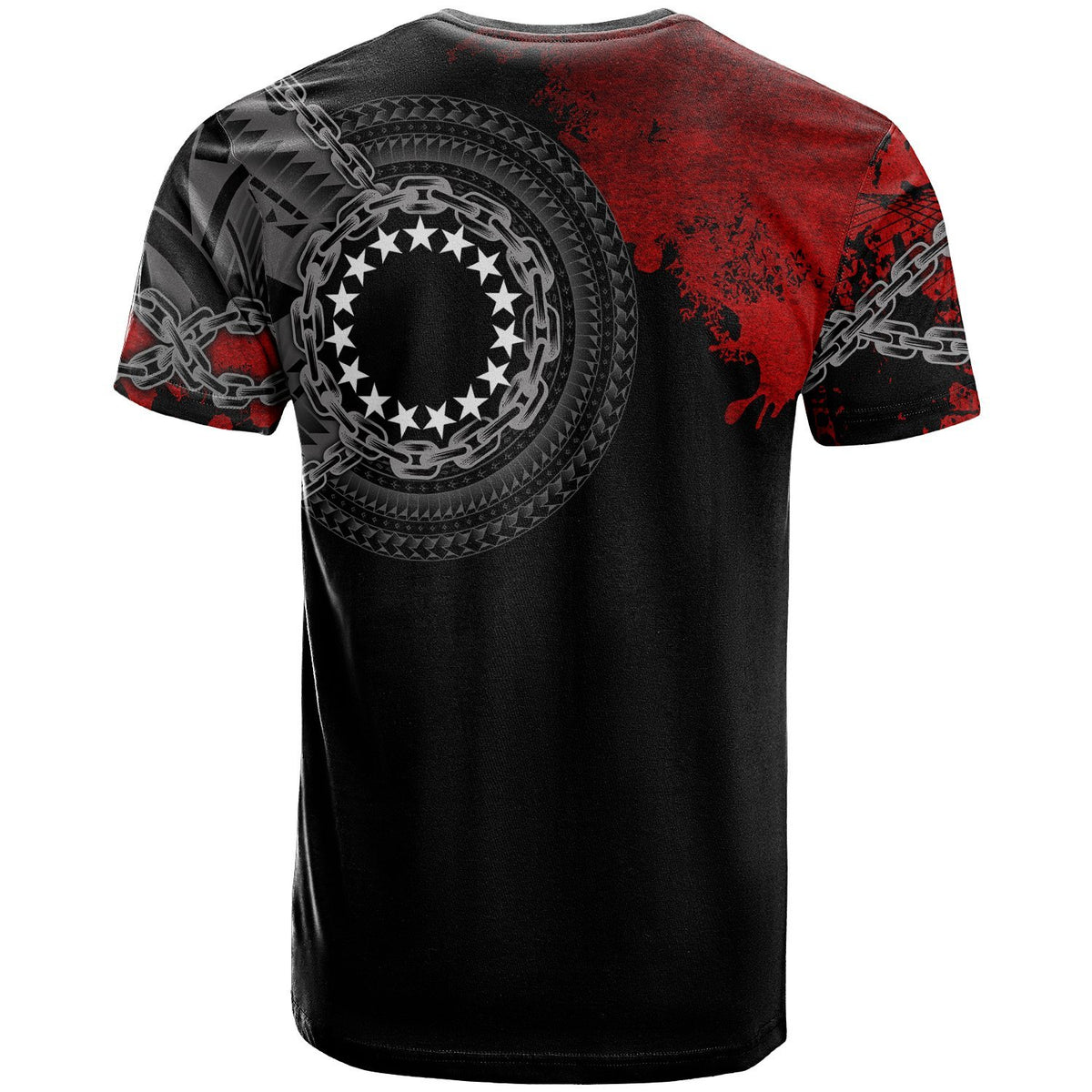 Cook Islands Polynesian T Shirt Polynesian Chain Style - Polynesian Pride