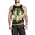 Cook Islands Men's Tank Top - Polynesian Gold Patterns Collection - Polynesian Pride