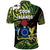 Cook Islands Rugby Polo Shirt Unique Vibes Coat Of Arms Green - Polynesian Pride