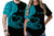 Custom Polynesian Valentine T Shirt Heart Tattoo Blue Style LT6 - Polynesian Pride