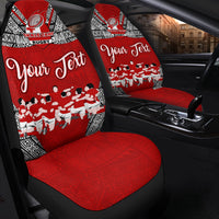 (Custom Personalised) Tonga Rugby Ikale Tahi Sipi Tau Car Seat Covers - LT2 - Polynesian Pride