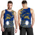 (Custom Personalised) Nauru Independence - The Way Of Water Men Tank Top - LT2 BLUE - Polynesian Pride