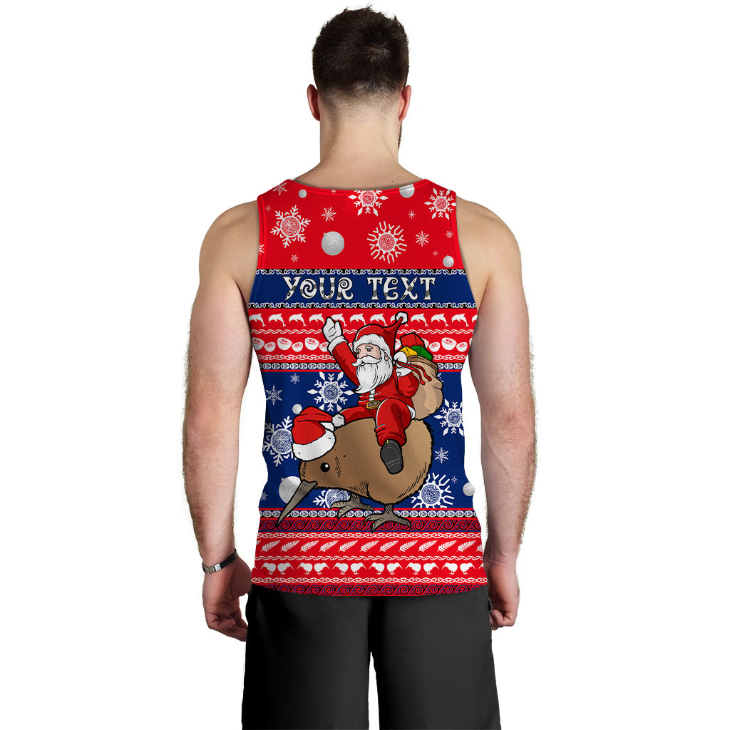 (Custom Personalised) New Zealand Maori Meri Kirihimete Men Tank Top - LT2 - Polynesian Pride