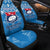 (Custom Personalised) Samoa Rugby Toa Samoa Blue Style Car Seat Covers - LT2 One Size BLUE - Polynesian Pride