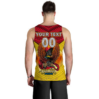 (Custom Personalised) Papua New Guinea Rugby Kumul Pride Men Tank Top - LT2 - Polynesian Pride