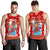 (Custom Personalised) Hawaii Christmas Santas Surf Mele Kalikimaka Men Tank Top - LT2 RED - Polynesian Pride