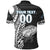 Custom Fiji Rugby Bati Tapa Pattern Polo Shirt LT2 BLACK - Polynesian Pride