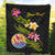 Tahiti Polynesian Custom Personalised Quilt - Plumeria Tribal - Polynesian Pride