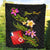 Wallis and Futuna Polynesian Custom Personalised Quilt - Plumeria Tribal - Polynesian Pride