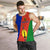 (Custom Personalised) New Caledonia Men Tank Top - Flag Style - LT12 - Polynesian Pride