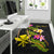 Hawaii Polynesian Custom Personalised Area Rug - Plumeria Tribal - Polynesian Pride