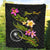 Chuuk Polynesian Custom Personalised Quilt - Plumeria Tribal - Polynesian Pride