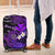 (Custom Personalised) Hawaii Turtle With Plumeria Leaf Purple Luggage Covers - LT12 - Polynesian Pride