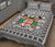 (Custom Personalised) Fiji Quilt Bed Set Pattern - Fijian Tapa Pattern Grey LT13 Grey - Polynesian Pride