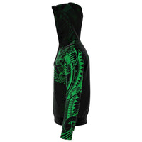 Sagittarius Zodiac Hoodie Maori Tattoo (Zip) - Polynesian Pride