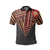 Hawaii Polo Shirt Football Jersey Style Red and Yellow - Polynesian Pride