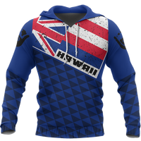 Hawaii Old Flag Hoodie - Polynesian Pride