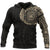 American Samoa Hoodie American Samoa Seal Polynesian Tattoo Unisex Black & GOLD - Polynesian Pride