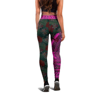Guam Polynesian 1st Leggings (Pink) A6 - Polynesian Pride