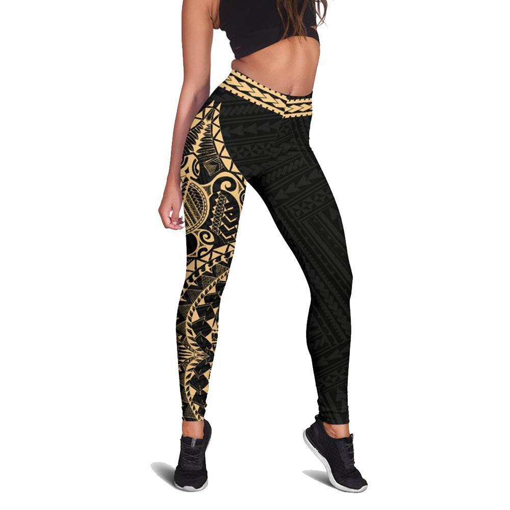 American Samoa 3rd Leggings A6 - Polynesian Pride