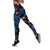 Hawaii Hibiscus Turtle Leggings (Blue) A6 - Polynesian Pride