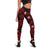 Hawaii Hibiscus Turtle Leggings (Red) A6 - Polynesian Pride