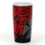 Wallis and Futuna Polynesian Tumbler - Red - Polynesian Turtle One Style Black - Polynesian Pride