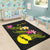 New Caledonia Polynesian Custom Personalised Area Rug - Plumeria Tribal - Polynesian Pride