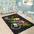 Yap Polynesian Custom Personalised Area Rug - Plumeria Tribal - Polynesian Pride