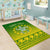 (Custom Personalised) Cook Islands Turtle With Tribal Area Rug - LT12 - Polynesian Pride