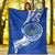 (Custom Personalised) Pohnpei Blanket - Micronesia Pride Blue - LT12 - Polynesian Pride