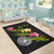 American Samoa Polynesian Custom Personalised Area Rug - Plumeria Tribal - Polynesian Pride