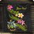 Solomon Islands Polynesian Custom Personalised Quilt - Plumeria Tribal - Polynesian Pride