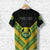 Custom Papua New Guinea Enga Mioks T Shirt Rugby Original Style Black, Custom Text and Number LT8 - Polynesian Pride