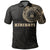 Kiribati Polo Shirt Kiribati Coat Of Arms Polynesian Tattoo A7 Unisex Black - Polynesian Pride