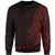 Wallis and Futuna Sweatshirt - Polynesian Pattern Style Red Color Unisex Red - Polynesian Pride