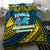 (Custom Personalised) Tuvalu Bedding Set 44th Independence Anniversary - Tribal Pattern - LT12 - Polynesian Pride