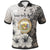 Hawaii Polo Custom Vintage Luxury Floral Style Unisex Nude - Polynesian Pride