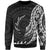 Palau Sweatshirt - Polynesian Pattern Style Unisex Black - Polynesian Pride