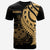 Samoa T Shirt Gold Color Polynesian Patterns Best Samoa Ever Unisex Gold - Polynesian Pride