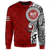 (Personalized) Hawaii - Farrington High Tribal Kakau Sweatshirt - AH - Polynesian Pride