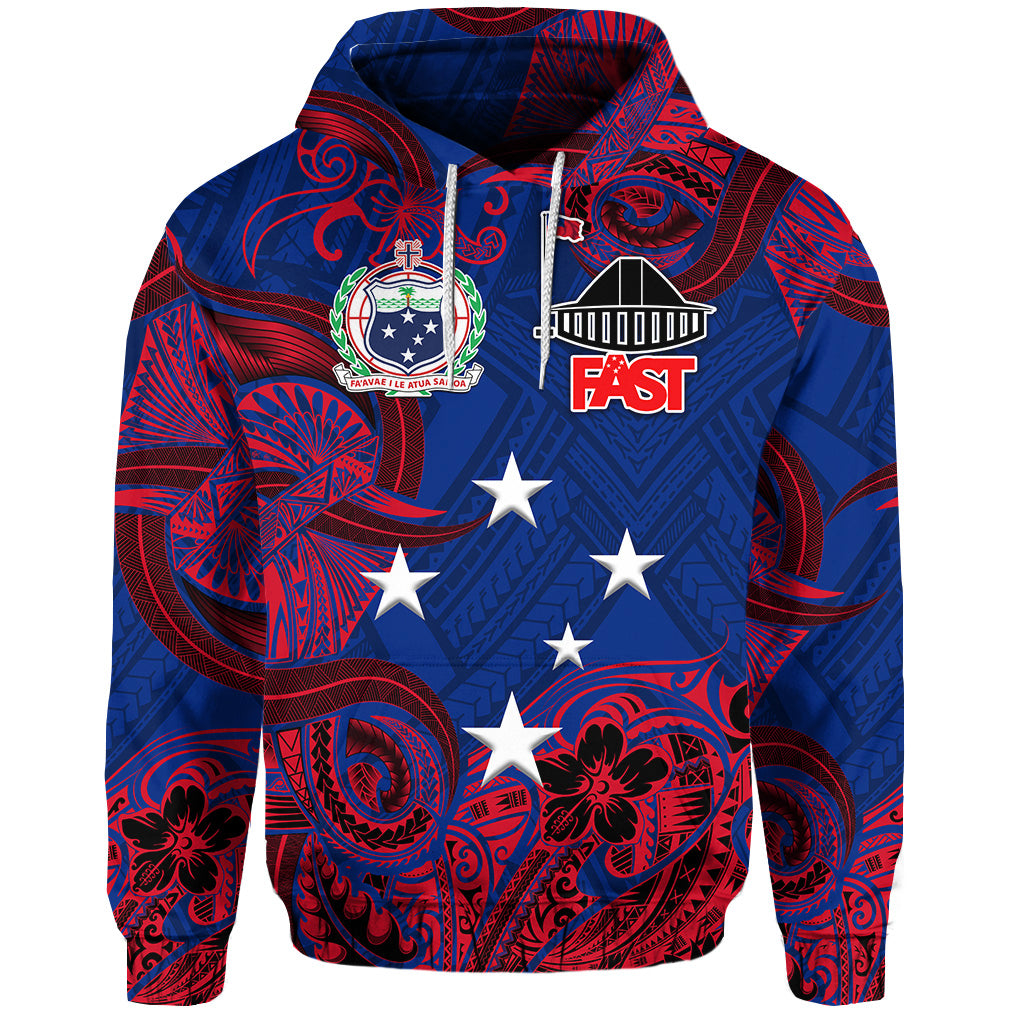 Custom Samoa FAST Party Hoodie Unique Style NO.1 LT8 - Polynesian Pride