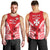 Wallis and Futuna Men Tank Top Impressive LT13 Red - Polynesian Pride