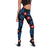 Hawaii Hibiscus Turtle Leggings (Blue) A6 - Polynesian Pride