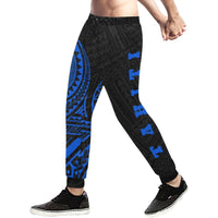 Tahiti Rising Sweatpants (Blue) A6 - Polynesian Pride