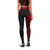 Pohnpei Rising Leggings (Red) A6 - Polynesian Pride