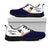 American Samoa Rising Sneakers - American Samoa Flag 2nd - A16 Unisex White - Polynesian Pride